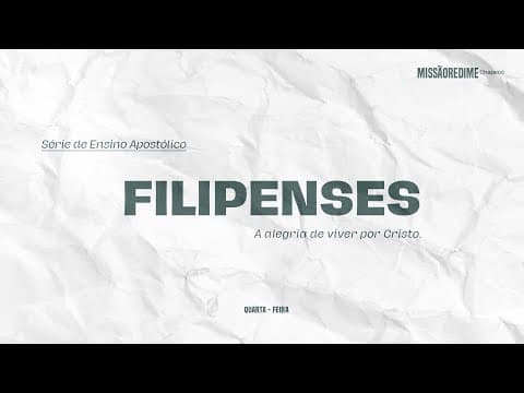 Série - Filipenses | Pr. Jefferson Alves