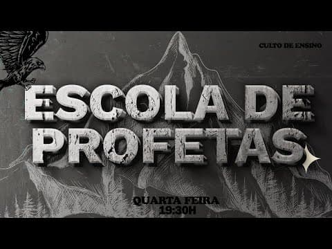 1 DIA- Escola de profetas | Pr. Jefferson Alves